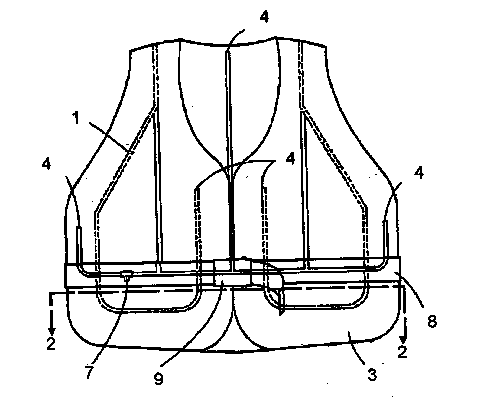 Airvest human body cooling apparatus