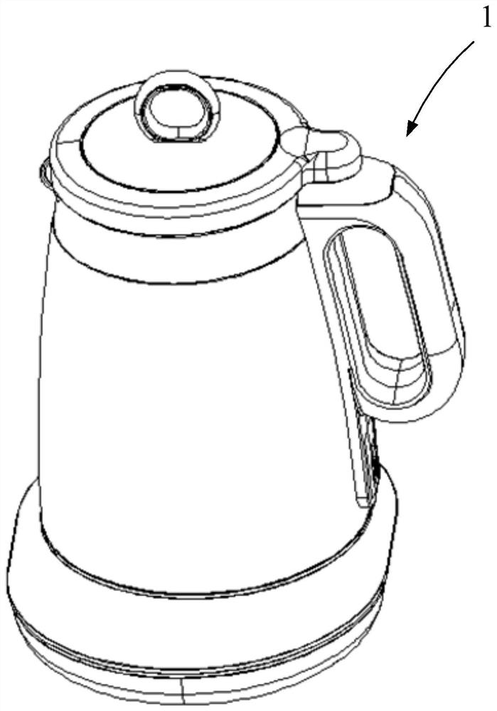 Brewing method and device of tea making container and tea making container