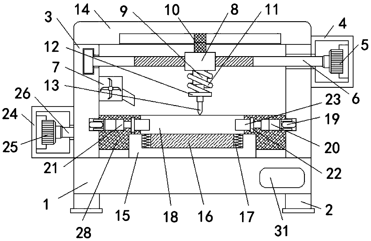 Automatic rubber scraper for production of electronic component