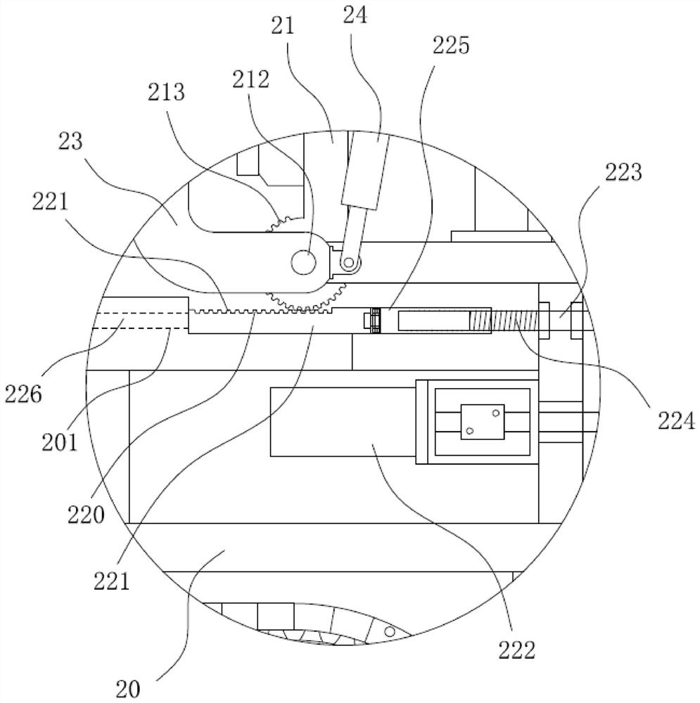 Laser cutting device for channel beam