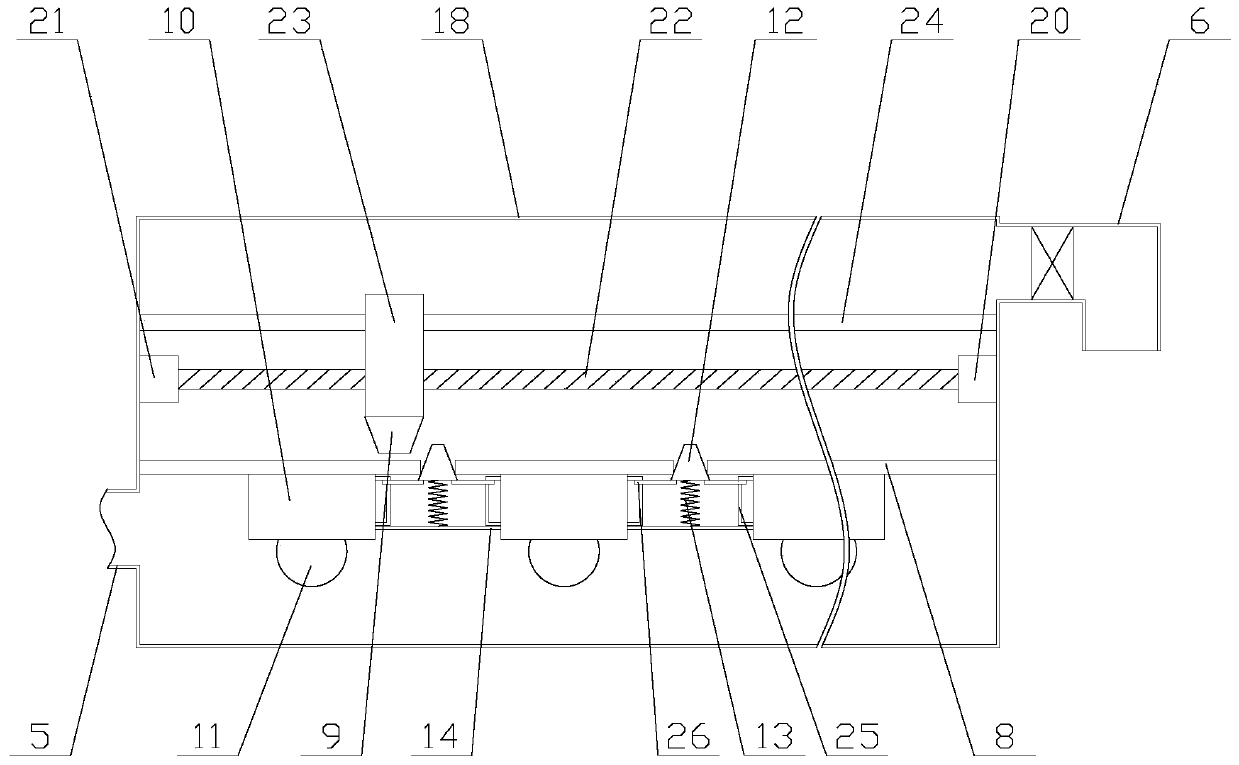 LED street lamp with heat dissipation function for smart city