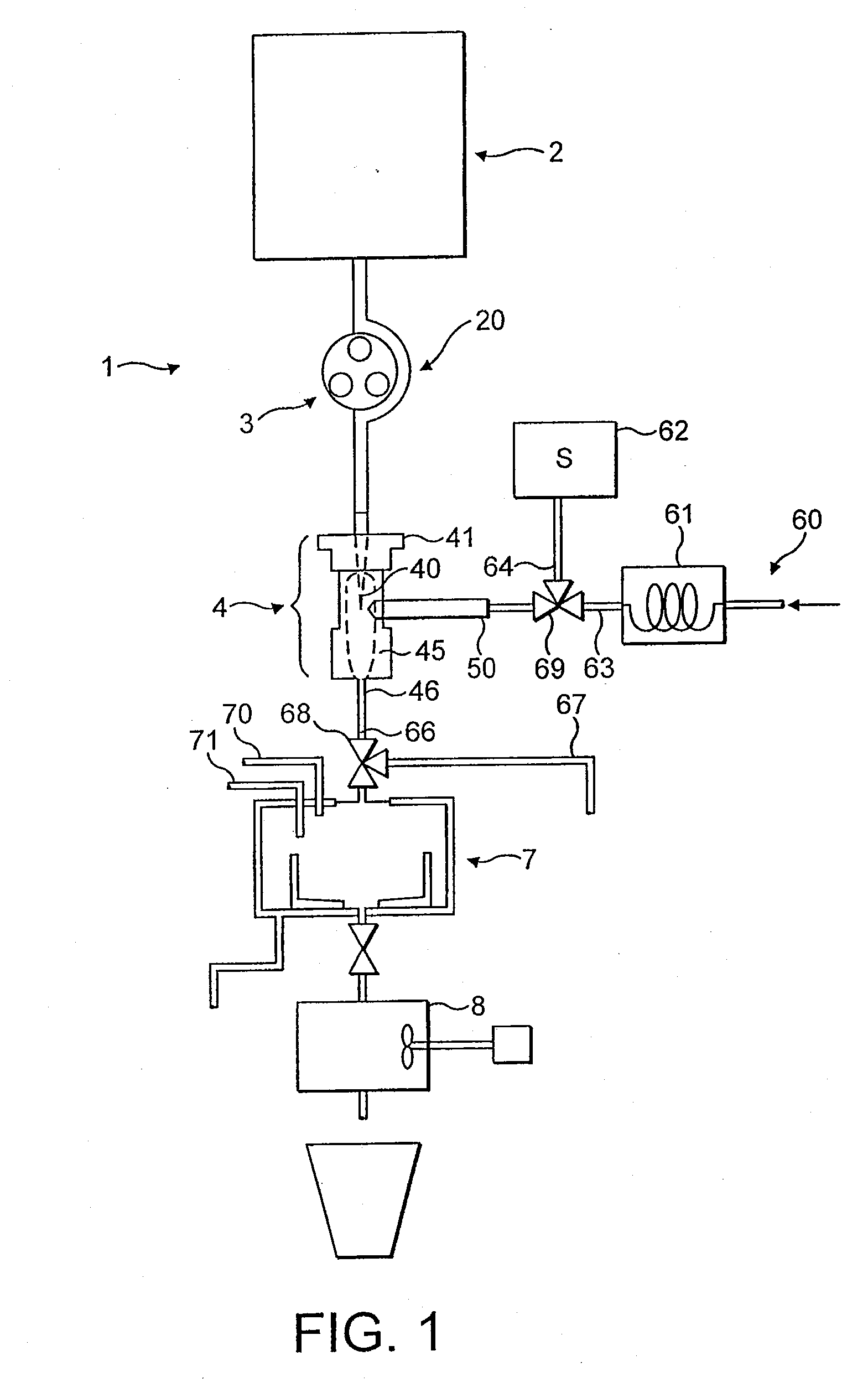 Device and method for hygienically deliverying a liquid