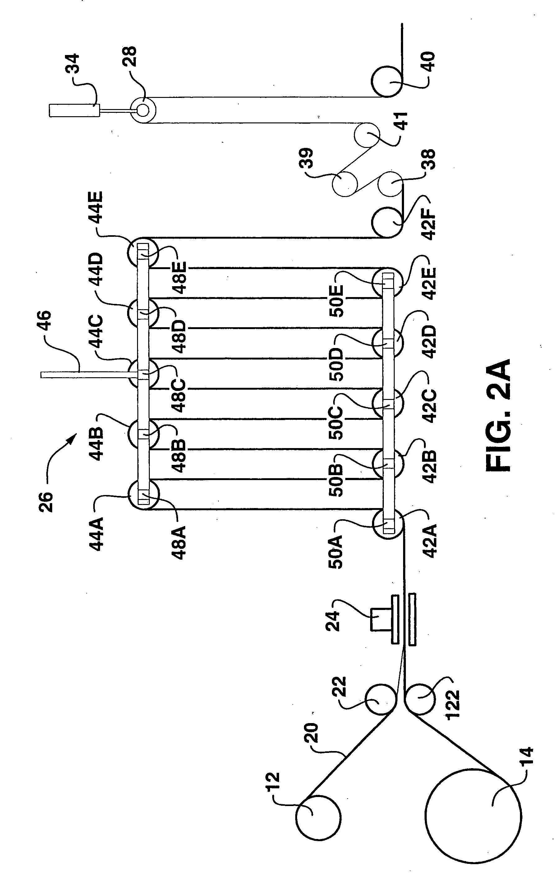 System and process for controlling the deceleration and acceleration rates of a sheet material in forming absorbent articles