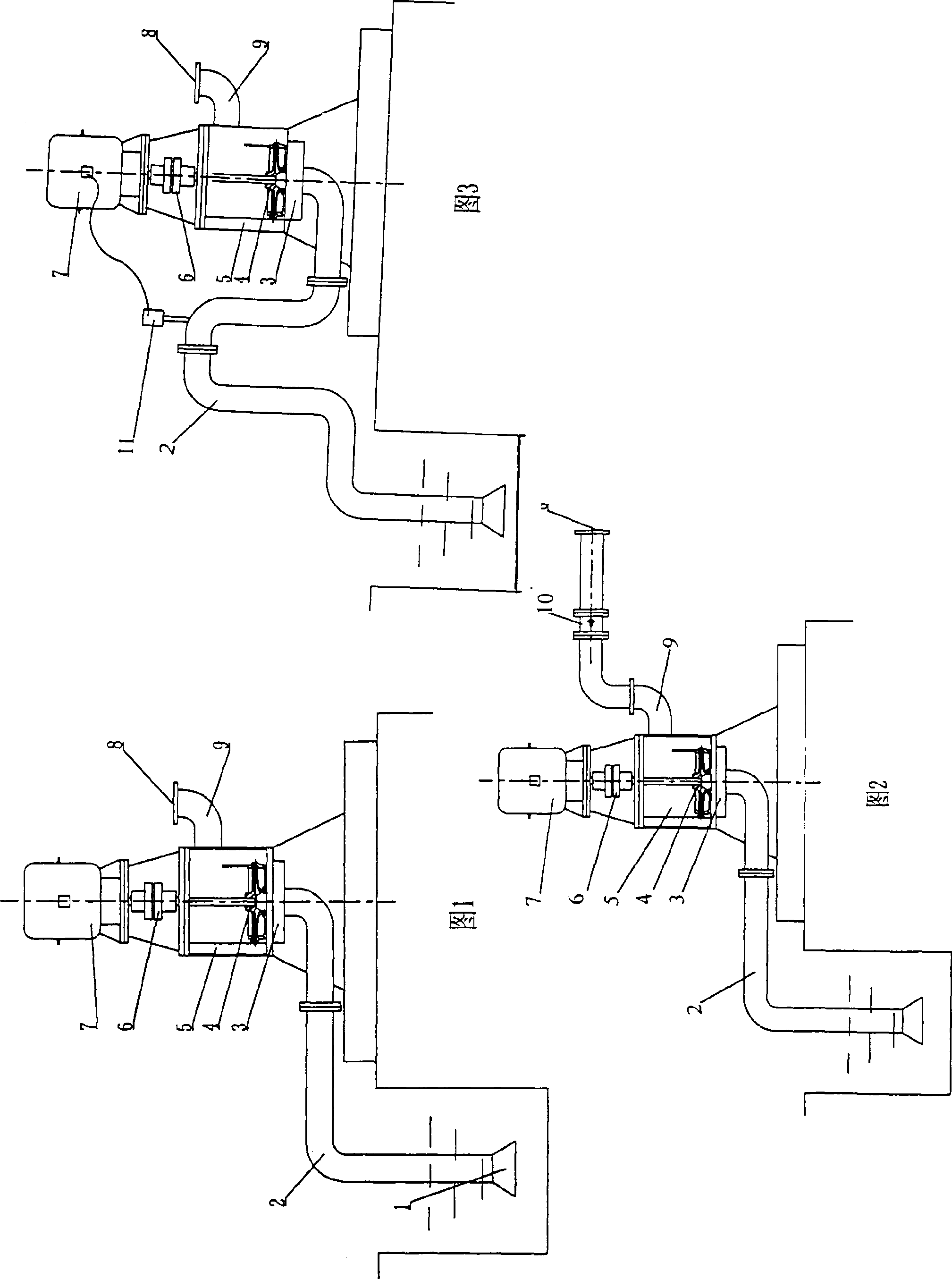 Vertical self-priming pump valve-free self-antisiphoning device