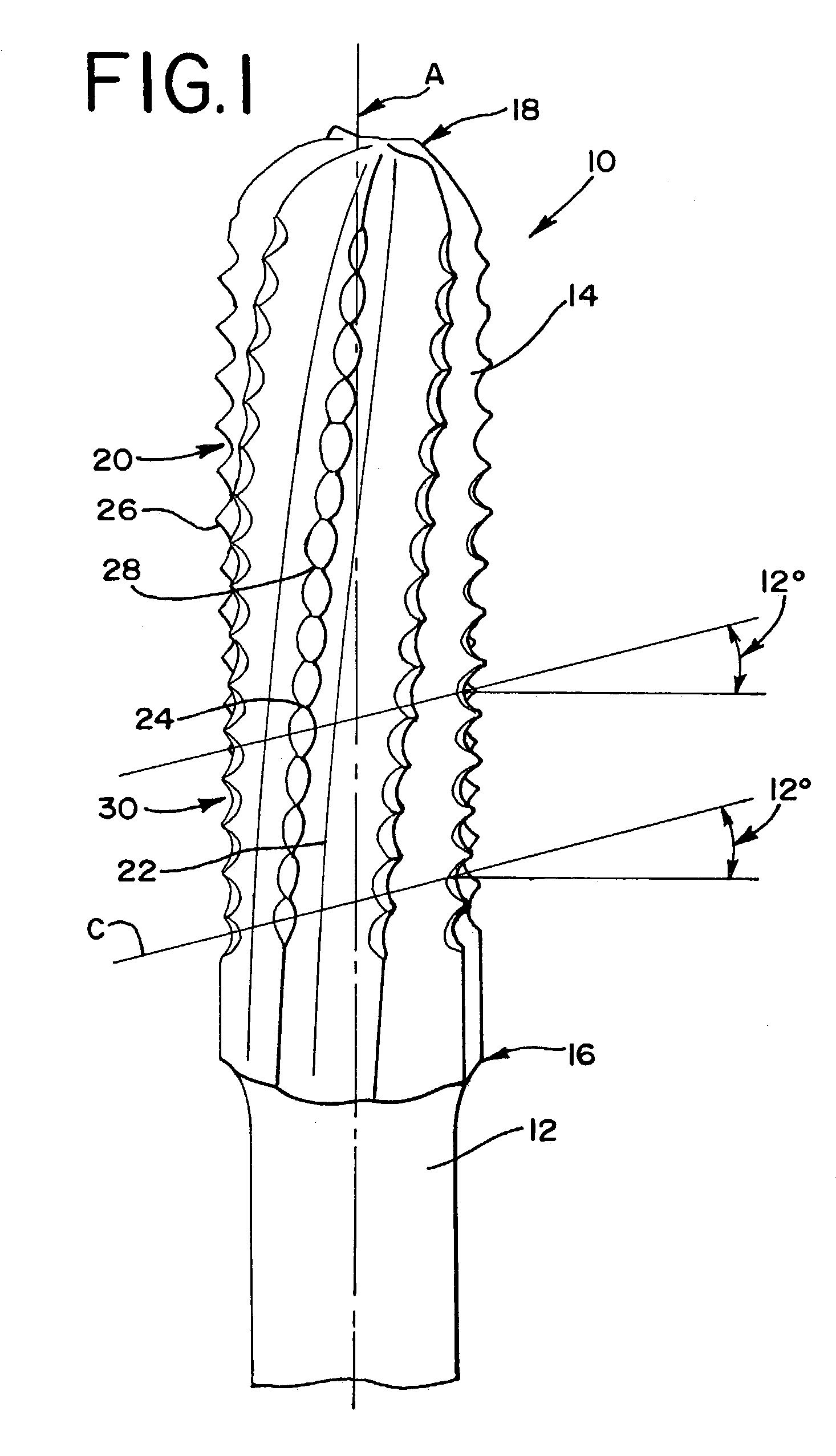 Bur for preparing metal substrates