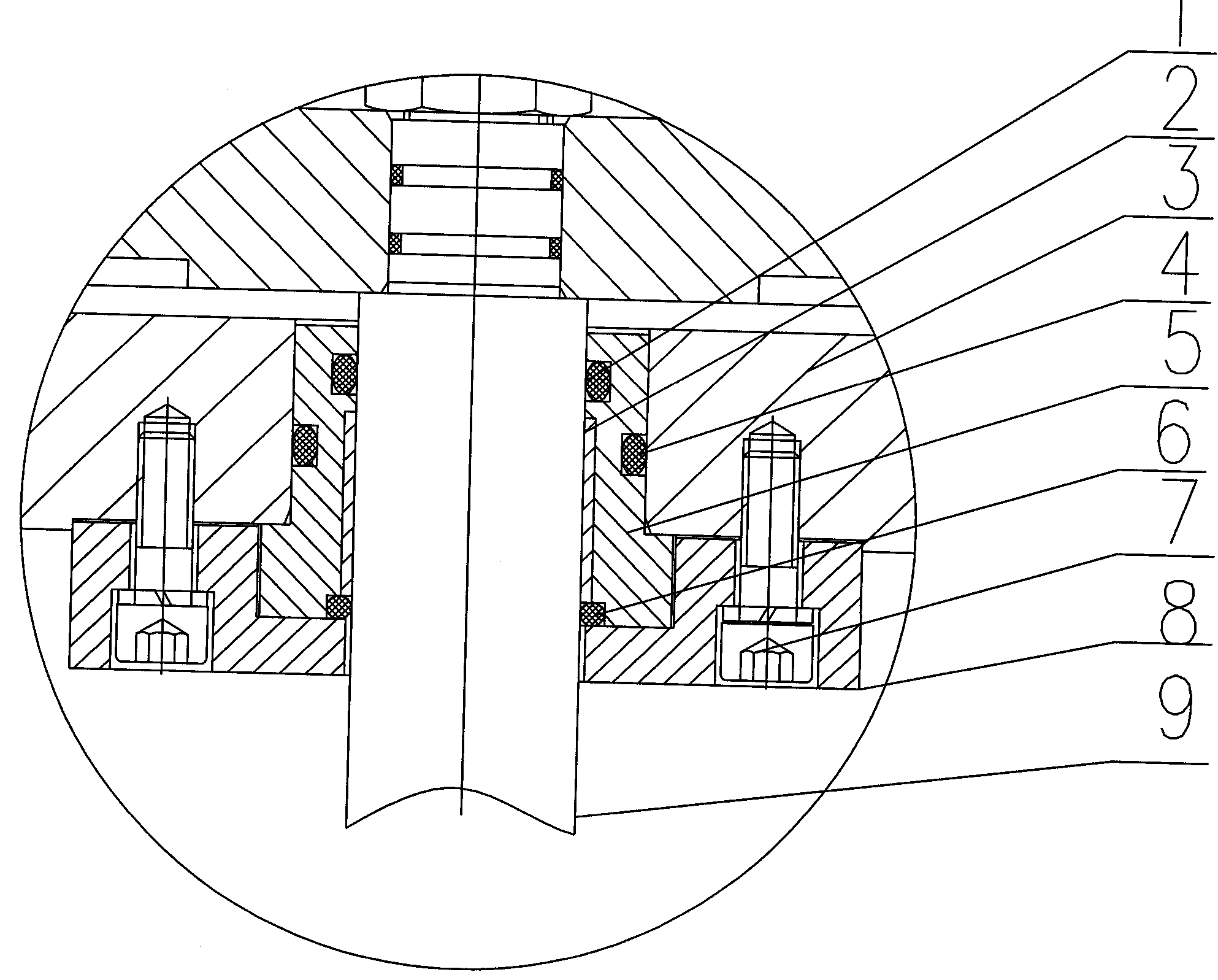 Integrated push rod seal assembly