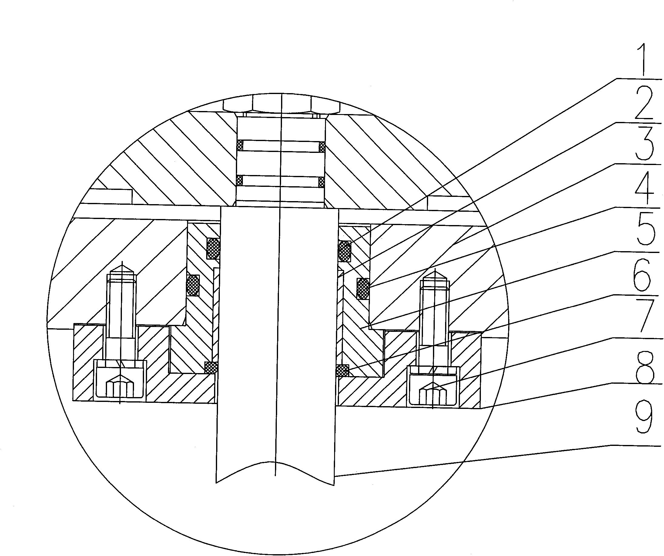 Integrated push rod seal assembly