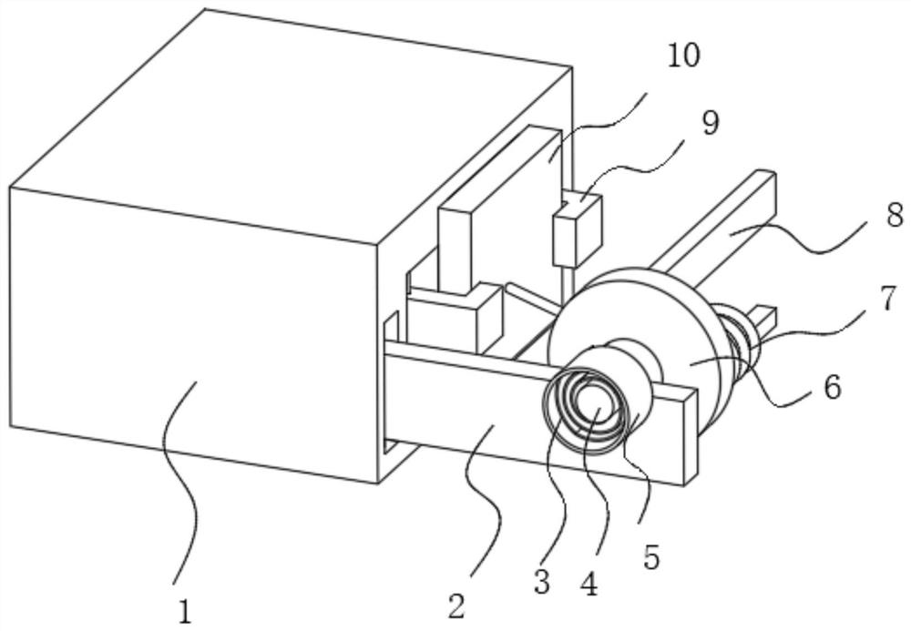 A plug-in fixed computer interface with an anti-falling device