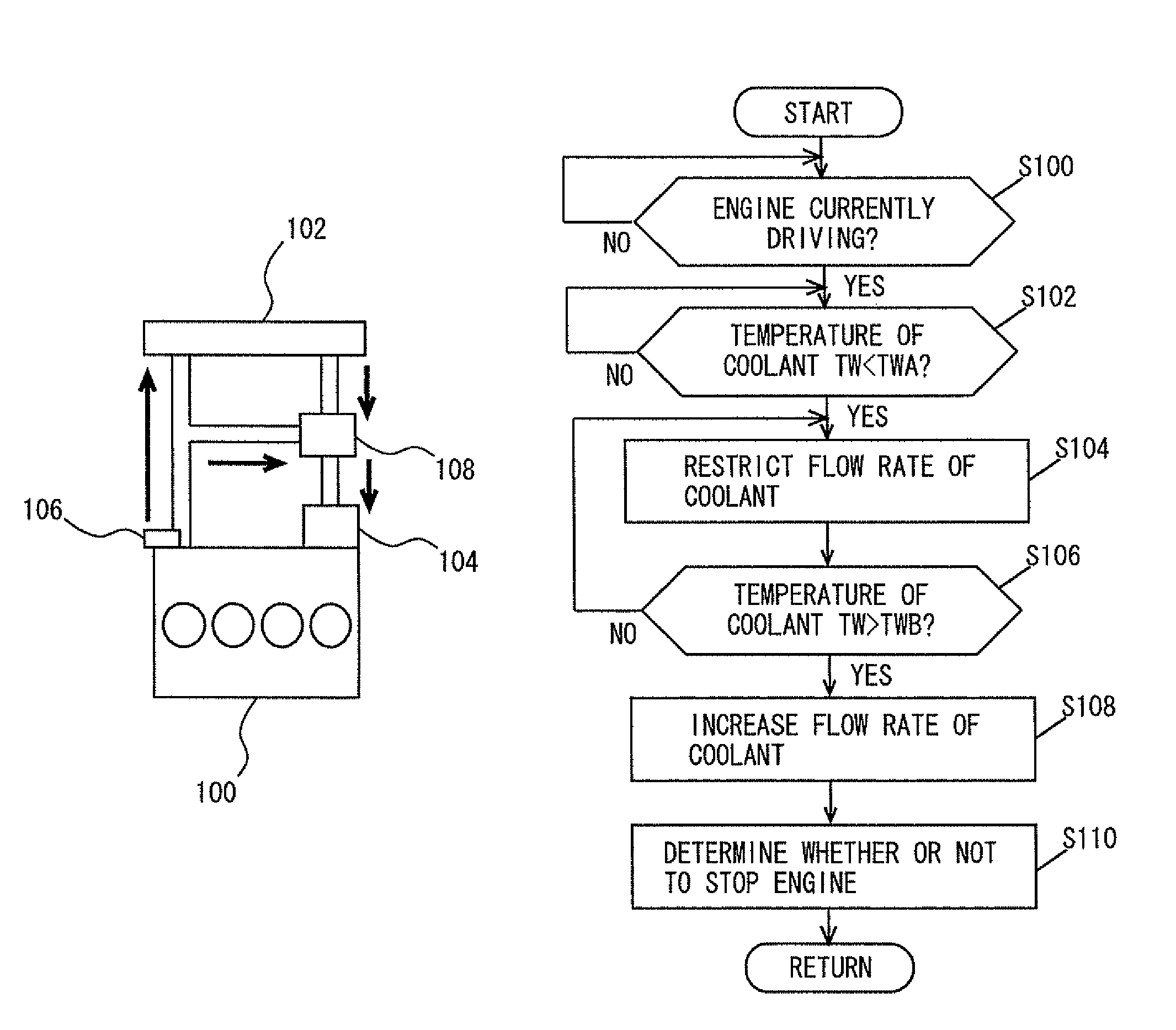 Engine control device and engine control method