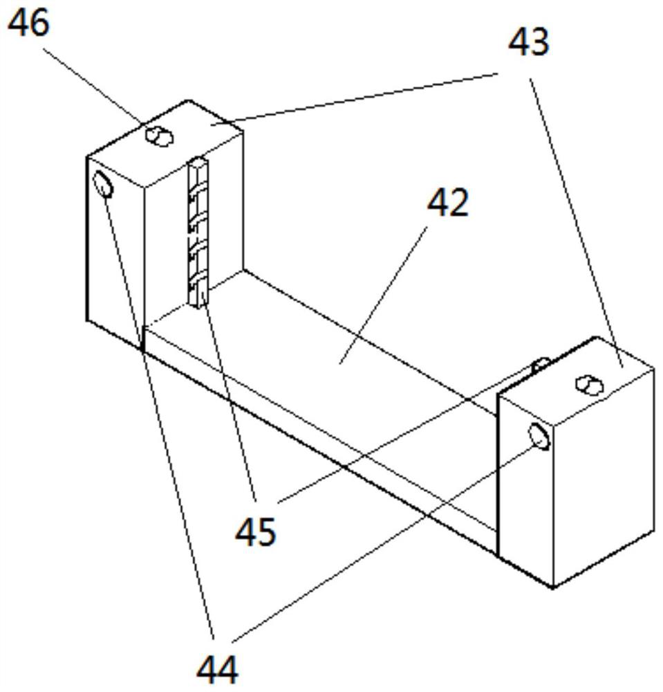 Cleaning device for guide rod of LCD glass substrate deposition operation frame