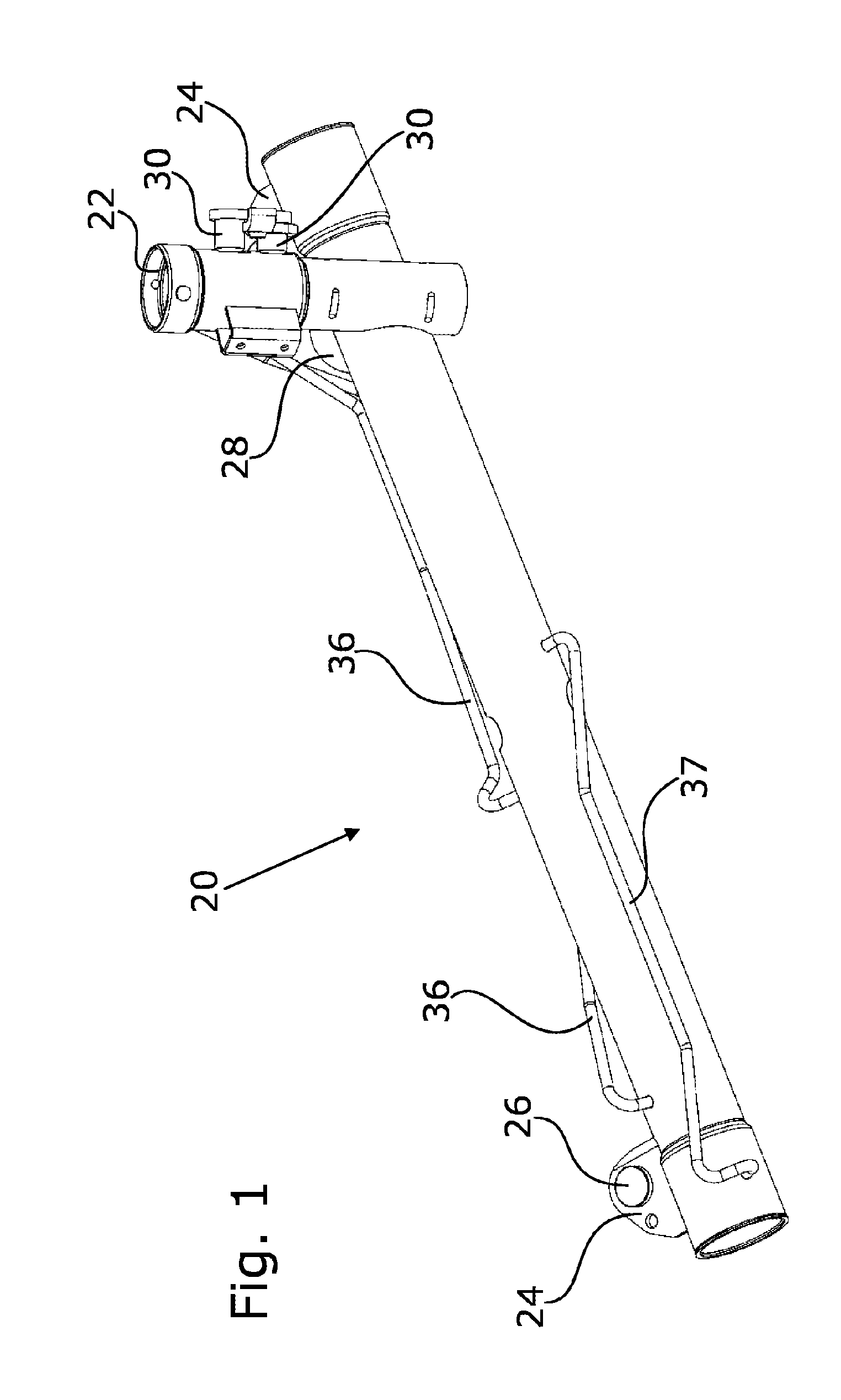 Steering rack housing comprising cross-sectional contractions formed in the rack housing and supporting bearing