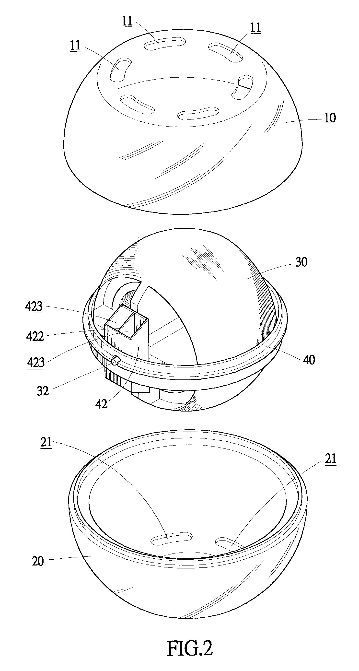 Actuating device of wrist exerciser