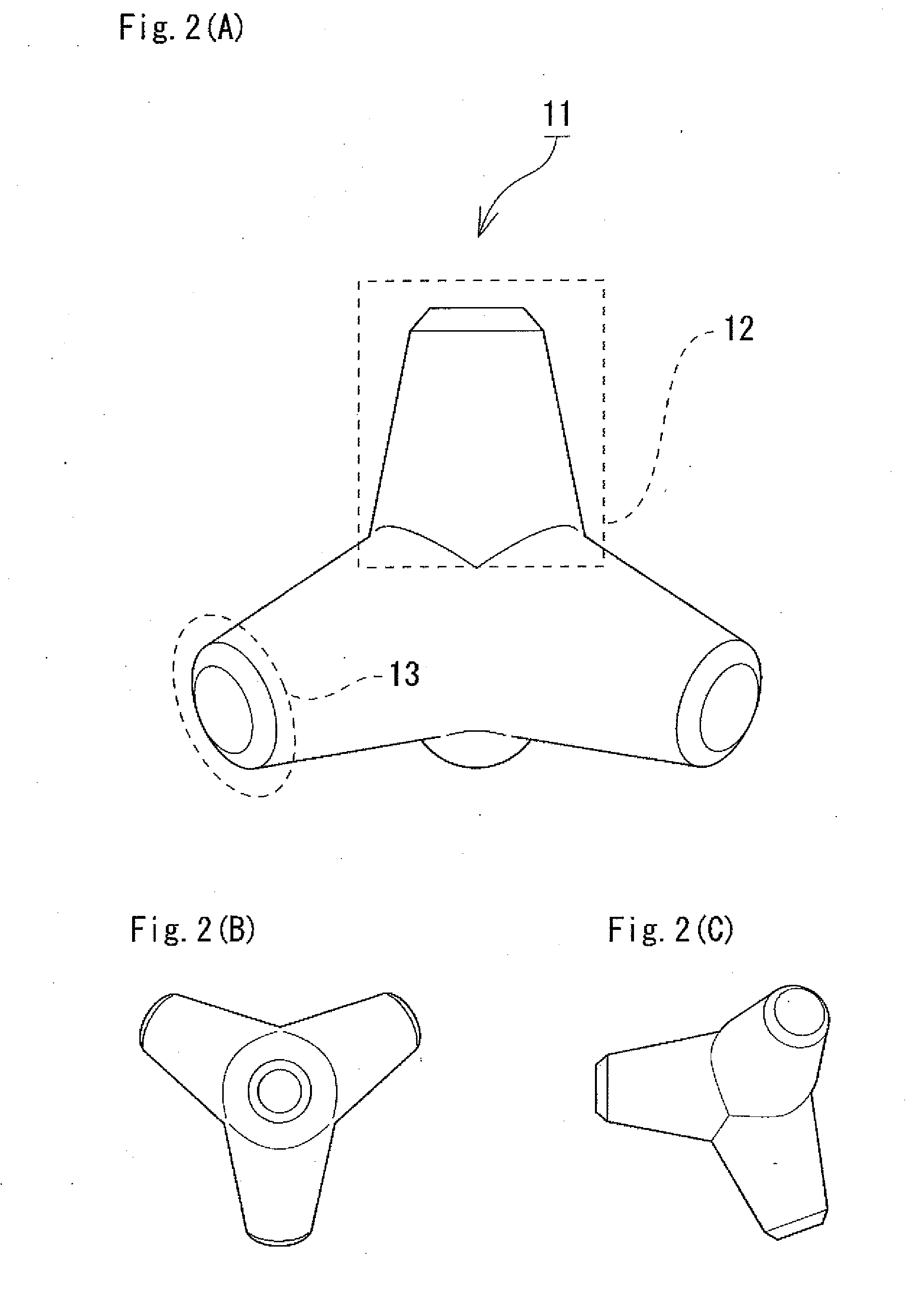 Process for producing bone grafting material, bone grafting material, three-dimensional support for cell culture, and separation support for chromatography