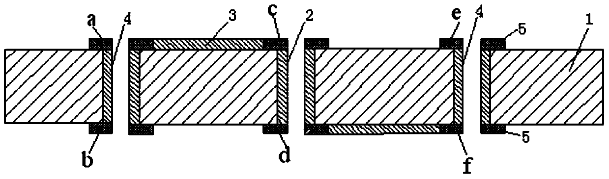 Test circuit board, its production method, test method and test system