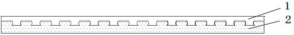 Packaging member for reducing width of lead wire by using grinding technology and manufacture process thereof