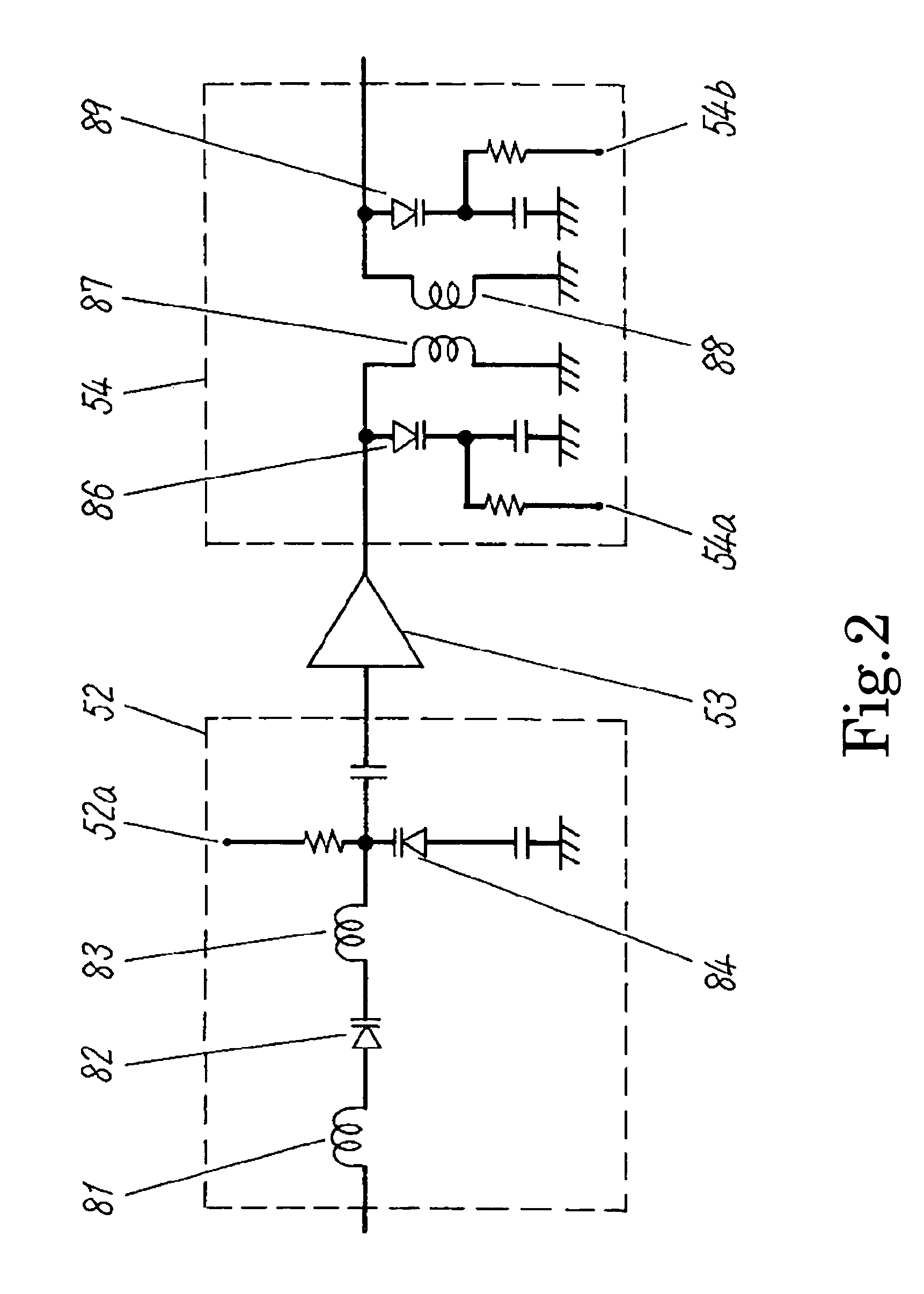 High frequency receiving device, integrated circuit used for the same, and TV receiver using them