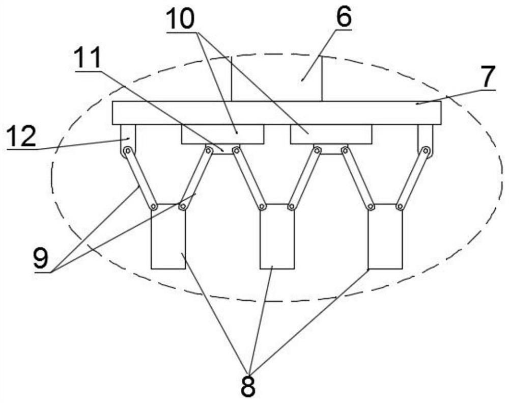 Butterfly plate combination method of butterfly valve assembling machine