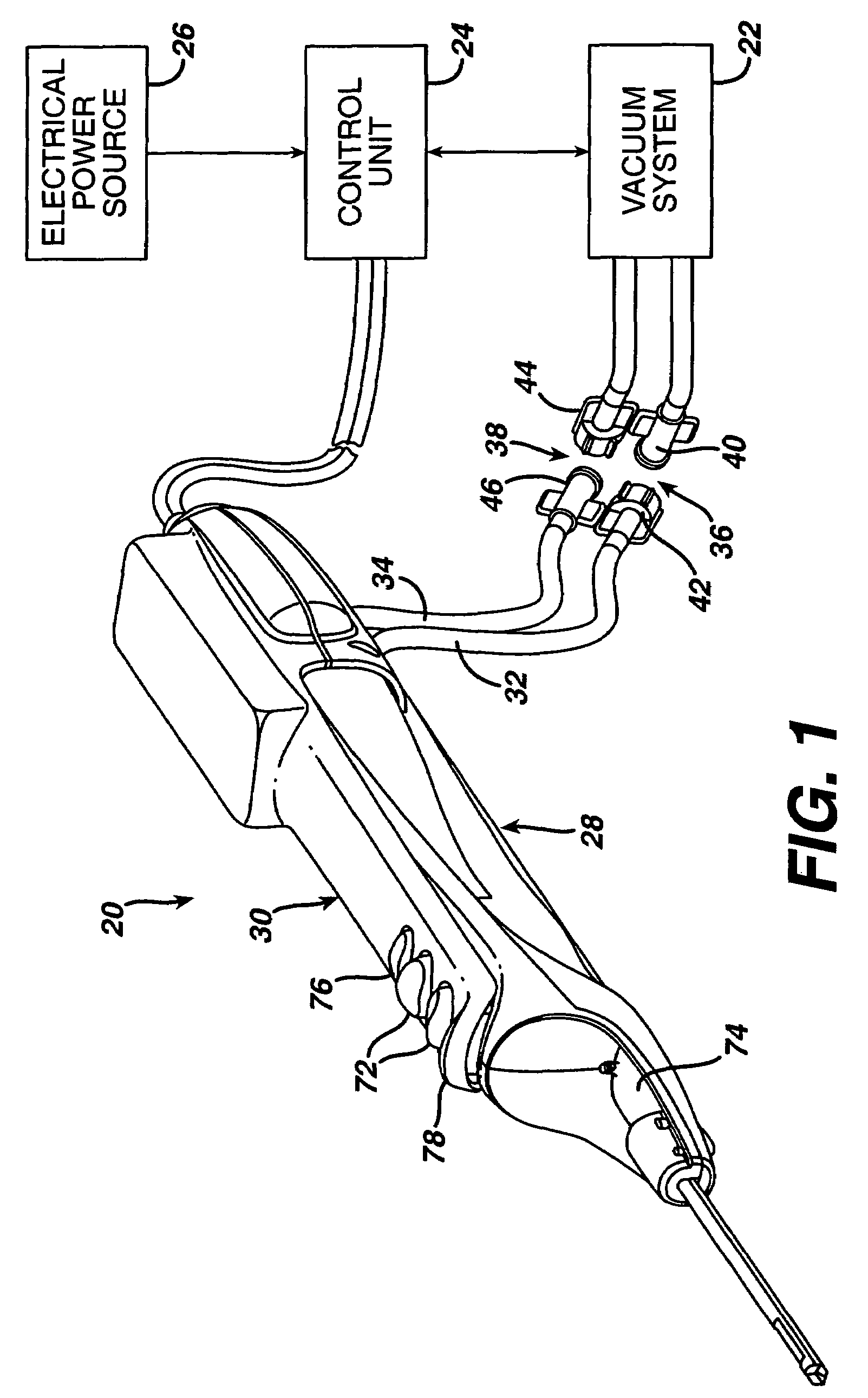 Method of operating a biopsy device