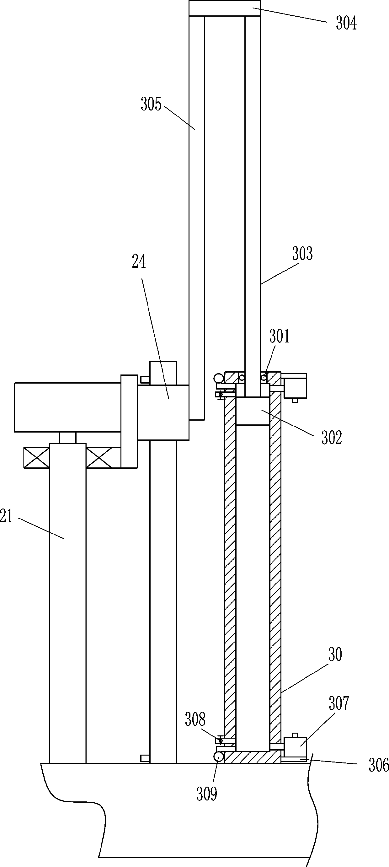 A portable workpiece tapping machine