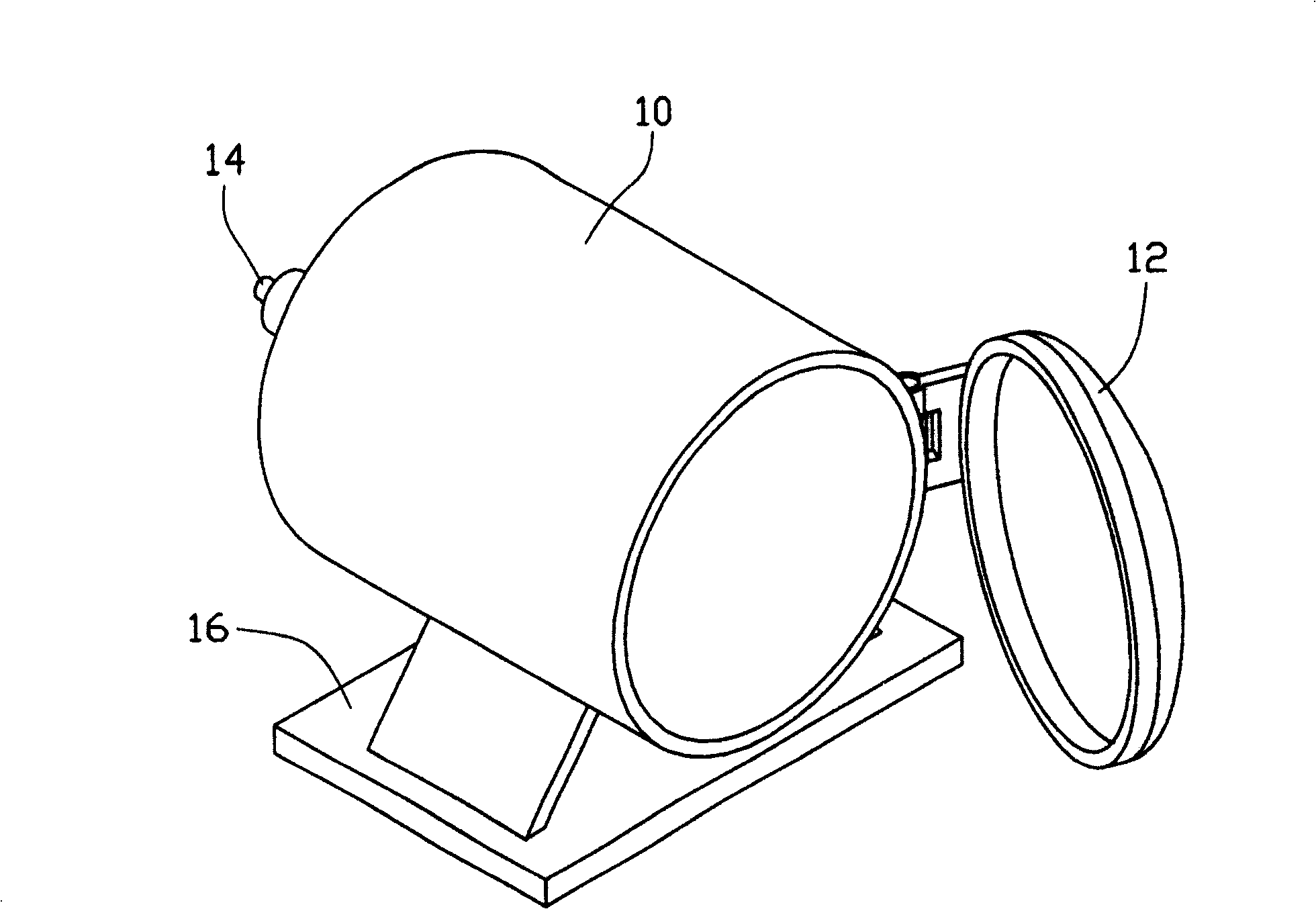 Quick aging method for vacuum seal product