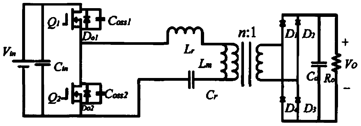 Wide-gain-range LLC resonant converter and control method thereof