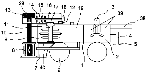 Artemisia selengensis reaping machine with screening function