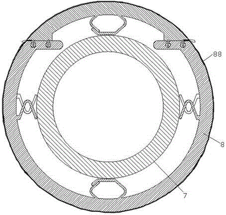 Corrosion-resistant pipeline protecting cover capable of being conveniently dismounted and mounted and mounting method thereof