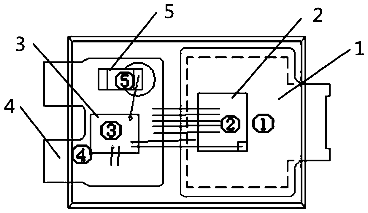Two-chip synchronous rectifier diode