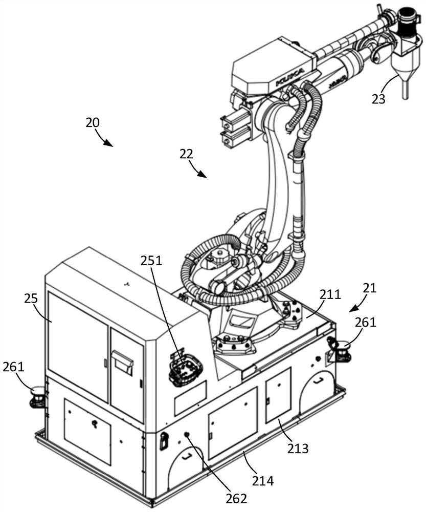 Building 3D printing robot equipment and control method and system therefor