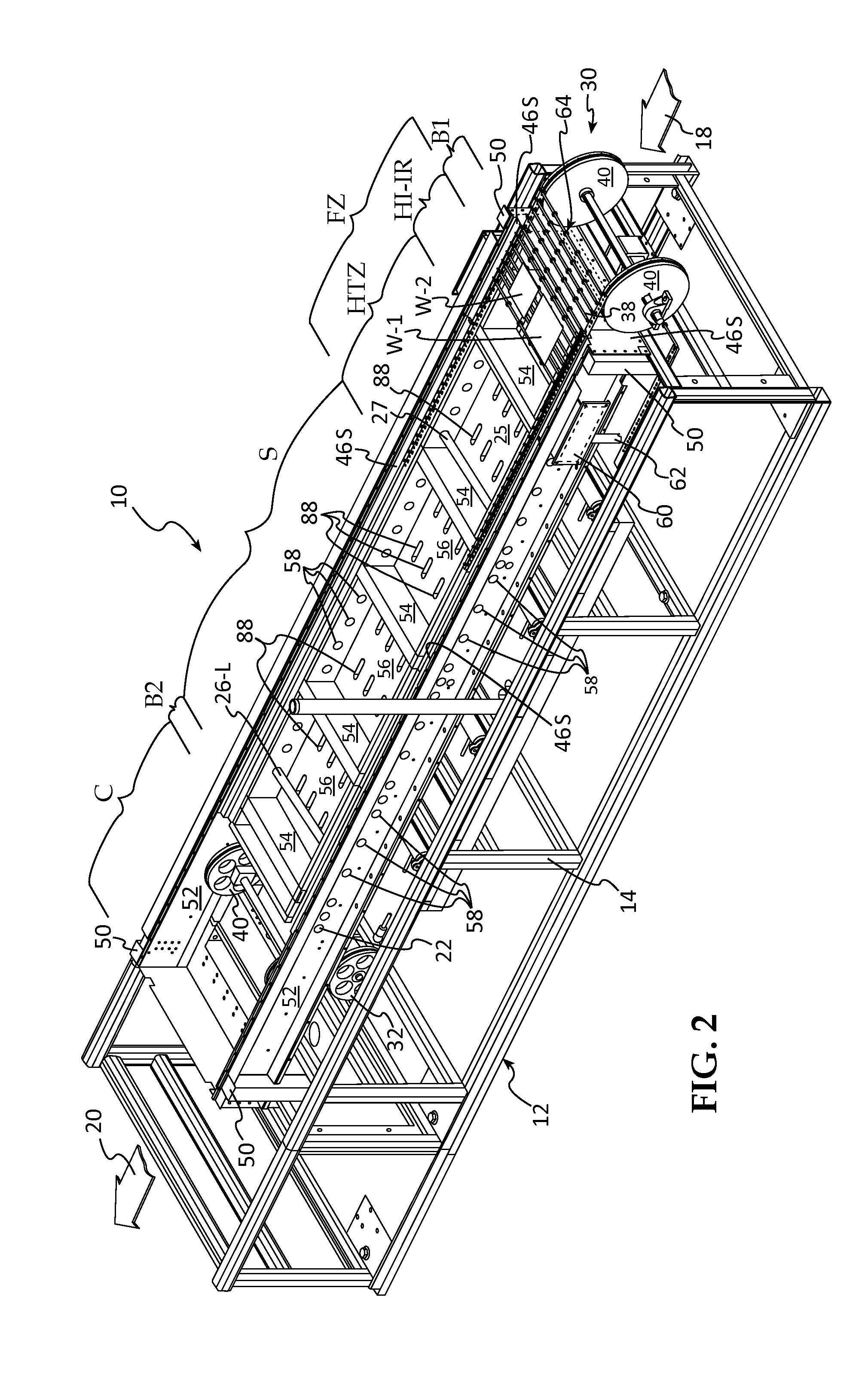 Diffusion furnaces employing ultra low mass transport systems and methods of wafer rapid diffusion processing