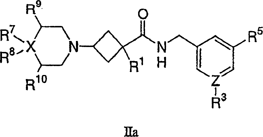 Amino cyclobutylamide modulators of chemokine receptor activity