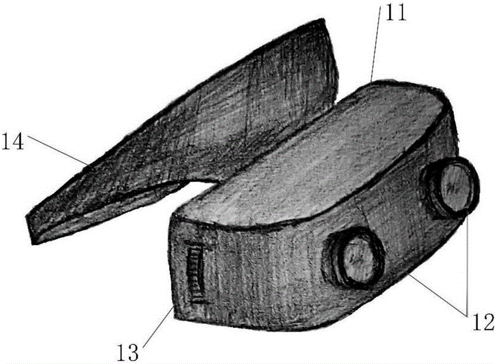 Head-mounted endoscope 3D display system capable of switching scene source
