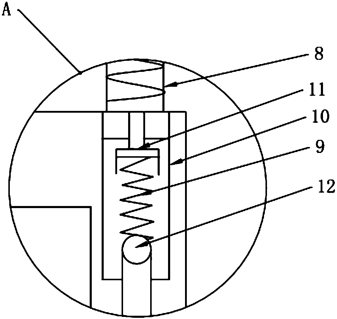 Anti-freezing device of faucet special for chemical engineering