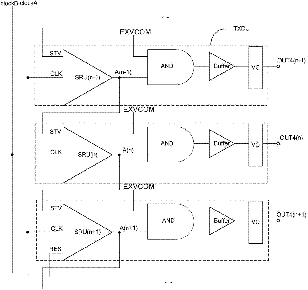 Touch driving unit and circuit, display panel and display device