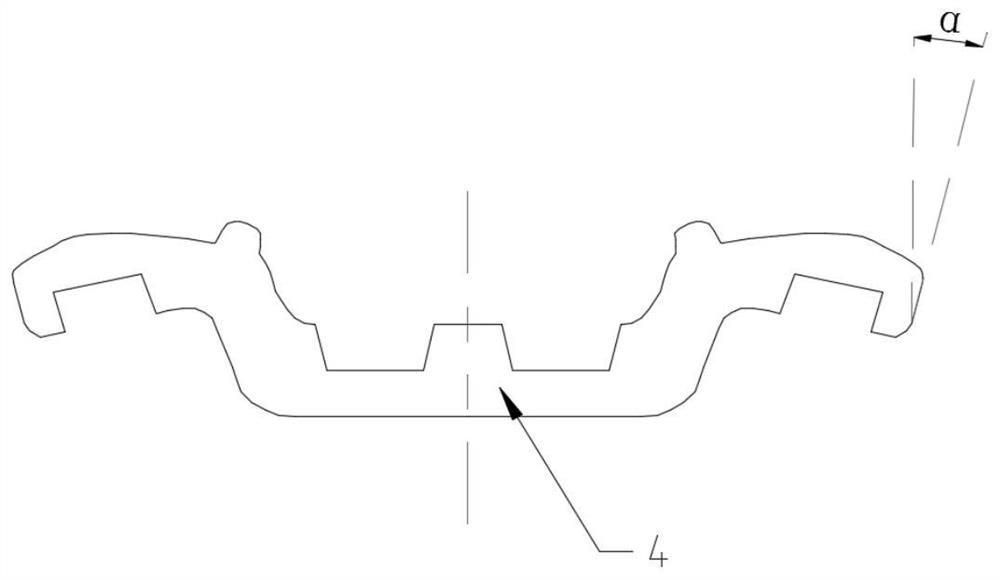 High-voltage electric appliance contact finger part cold extrusion forming technology and die thereof