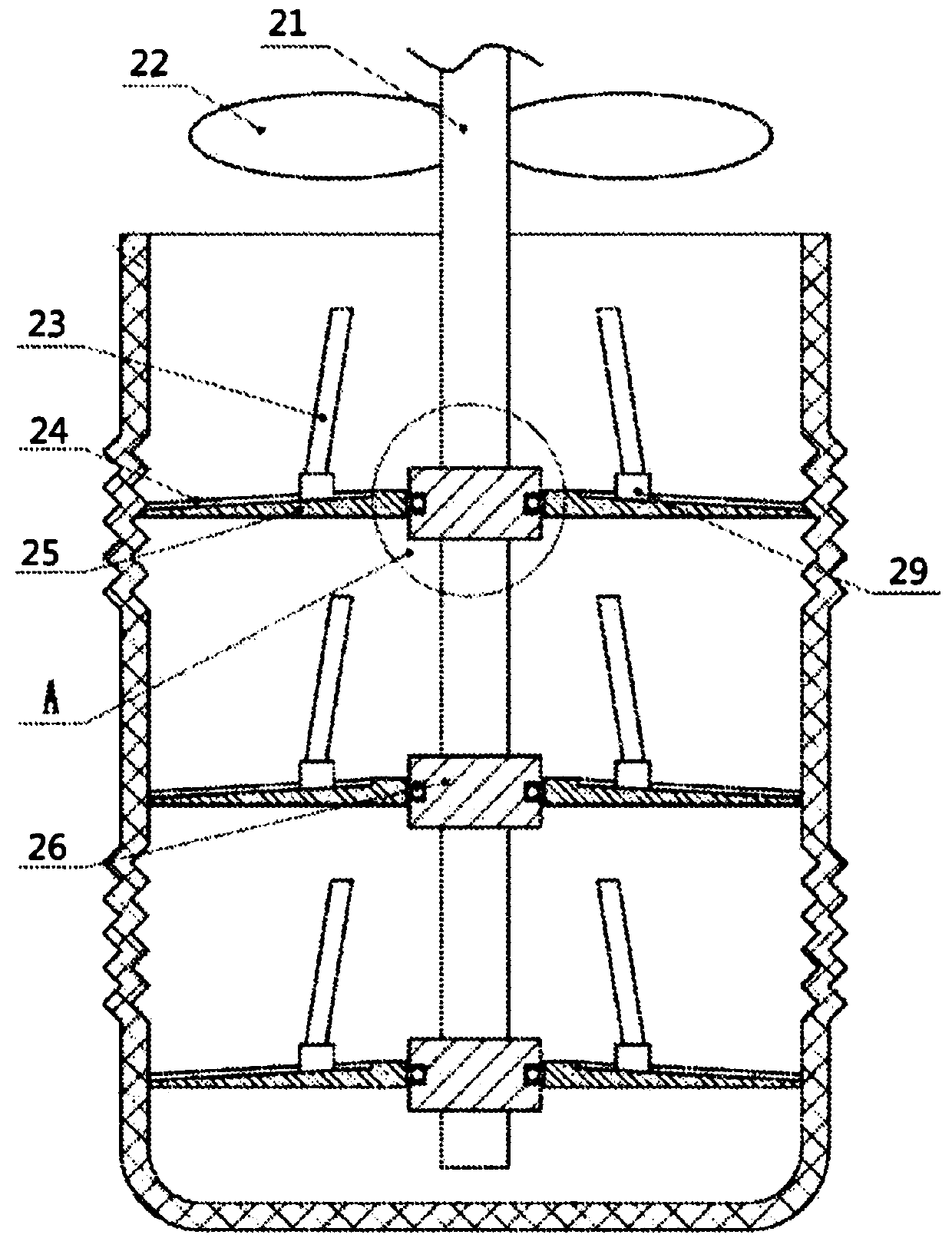 Movable pulse dust collector and working method thereof