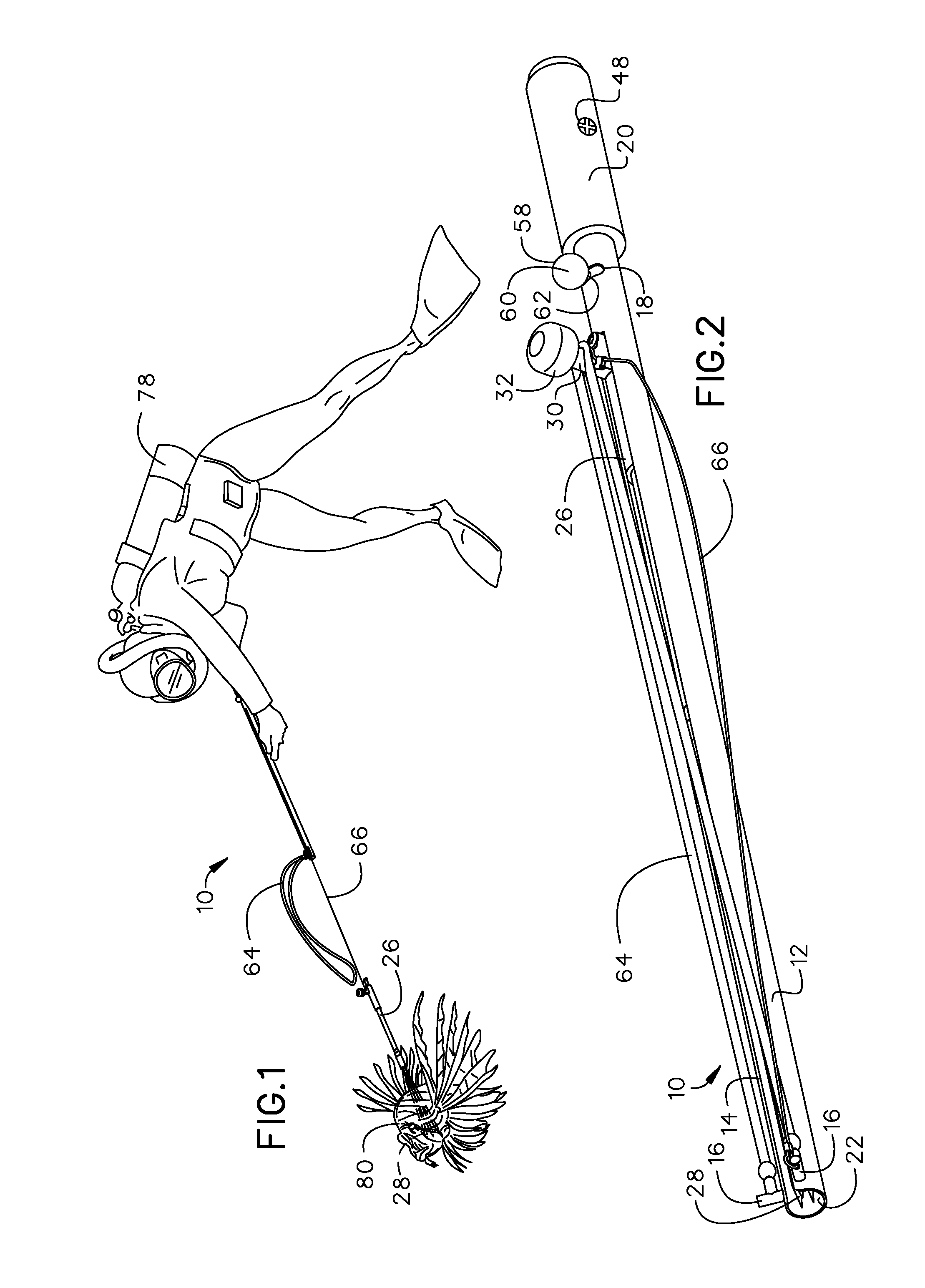 Spear gun safety device