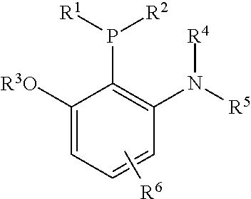 Dialkyl(2-alkoxy-6-aminophenyl)phosphine, the preparation method and use thereof