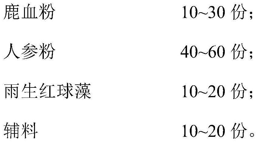 Solid health-care beverage as well as preparation method and application thereof