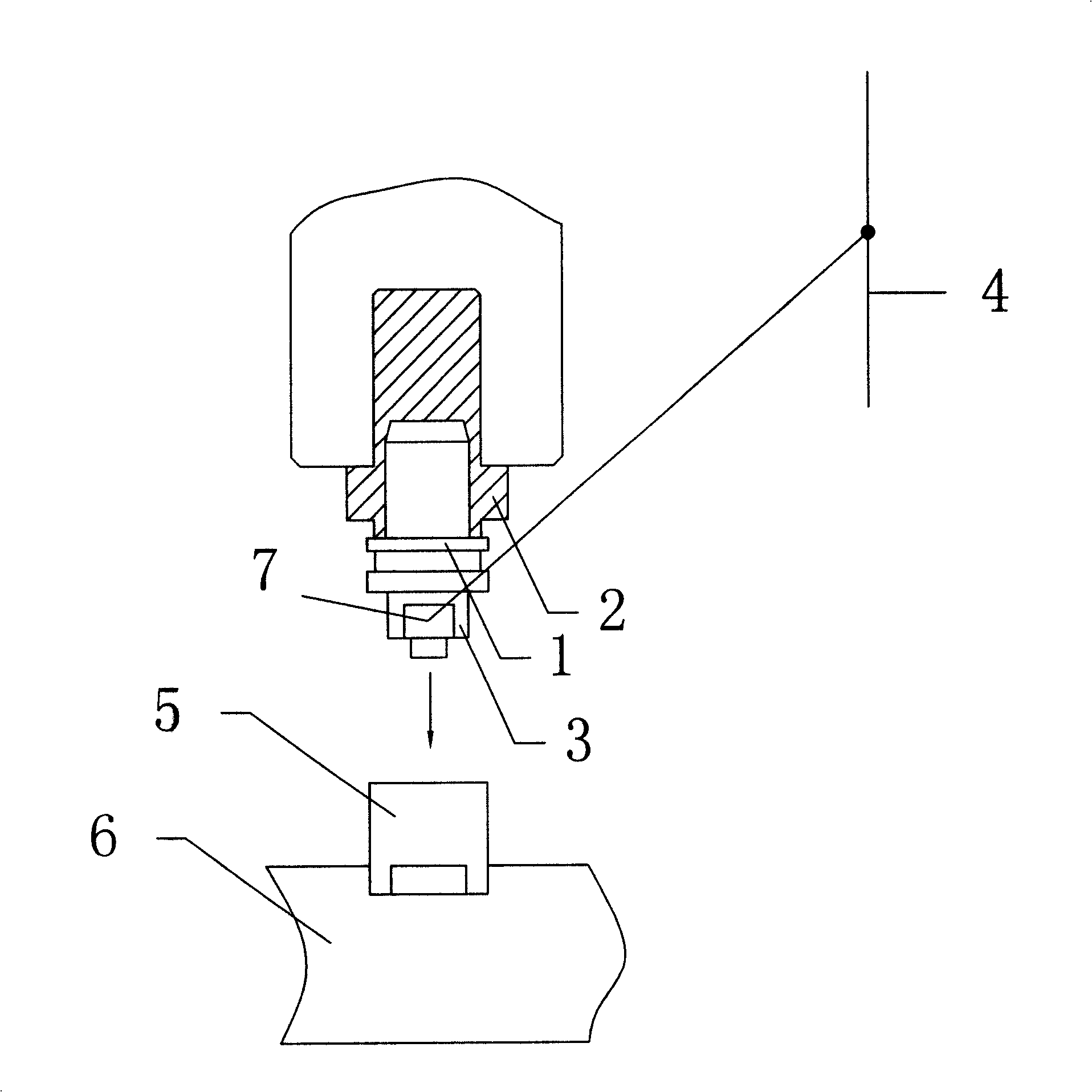 Optical fiber adapter of single-fiber bidirectional device and cubic metalwork assembly technology