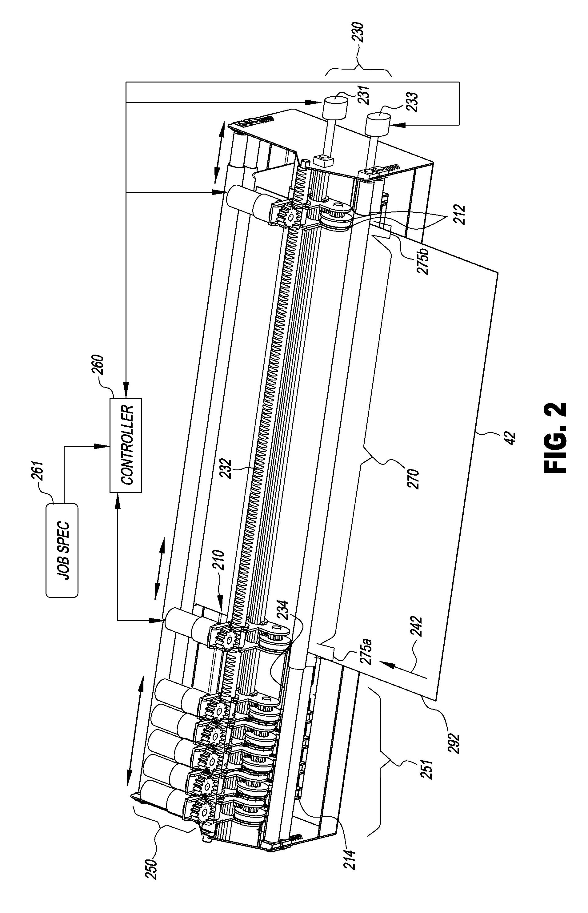 Slitter with translating cutting devices