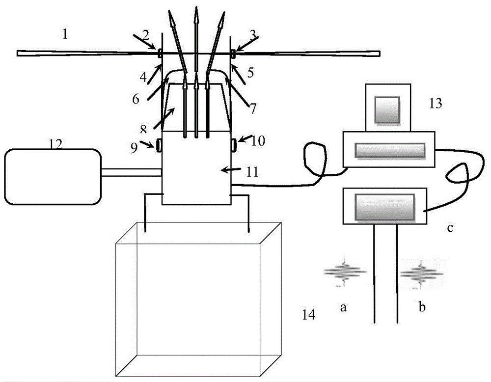 High-precision controllable nozzle gas pool