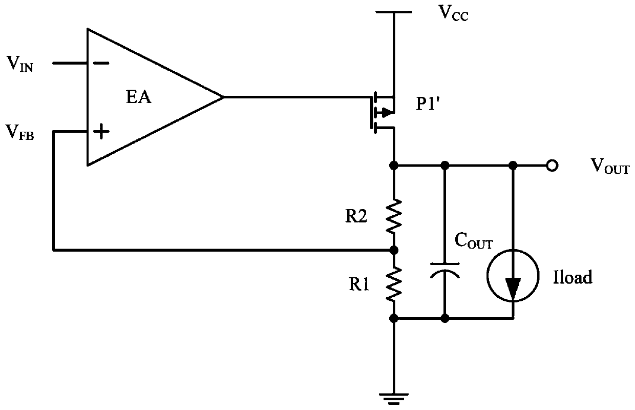 Control circuit based on operational amplifiers