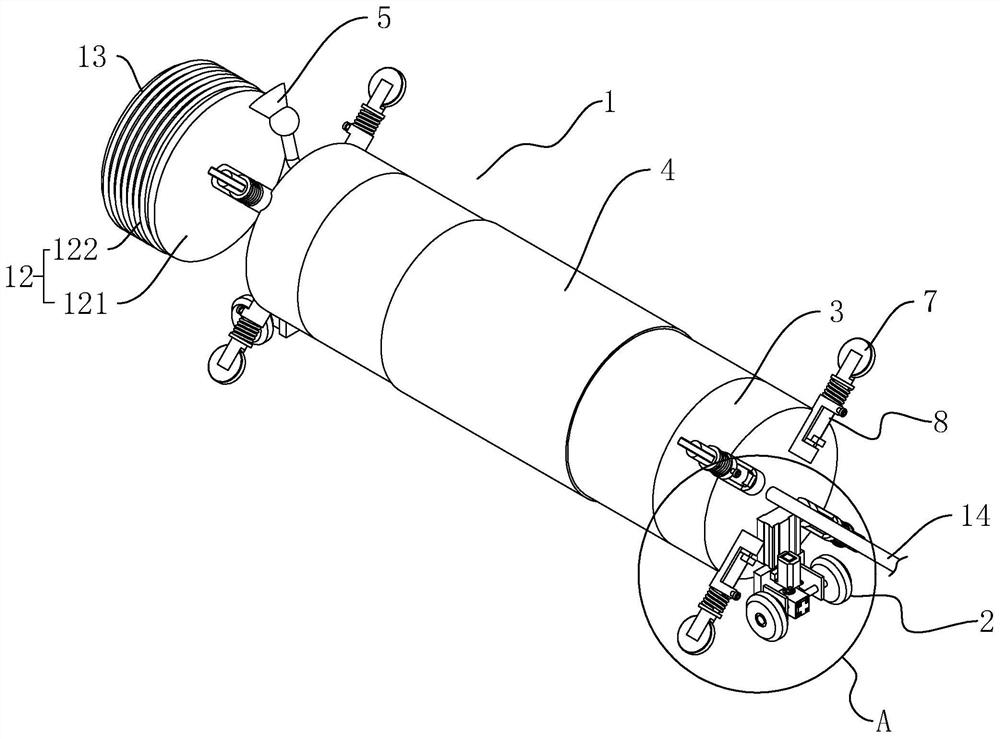 Robots for repairing the inner walls of pipes