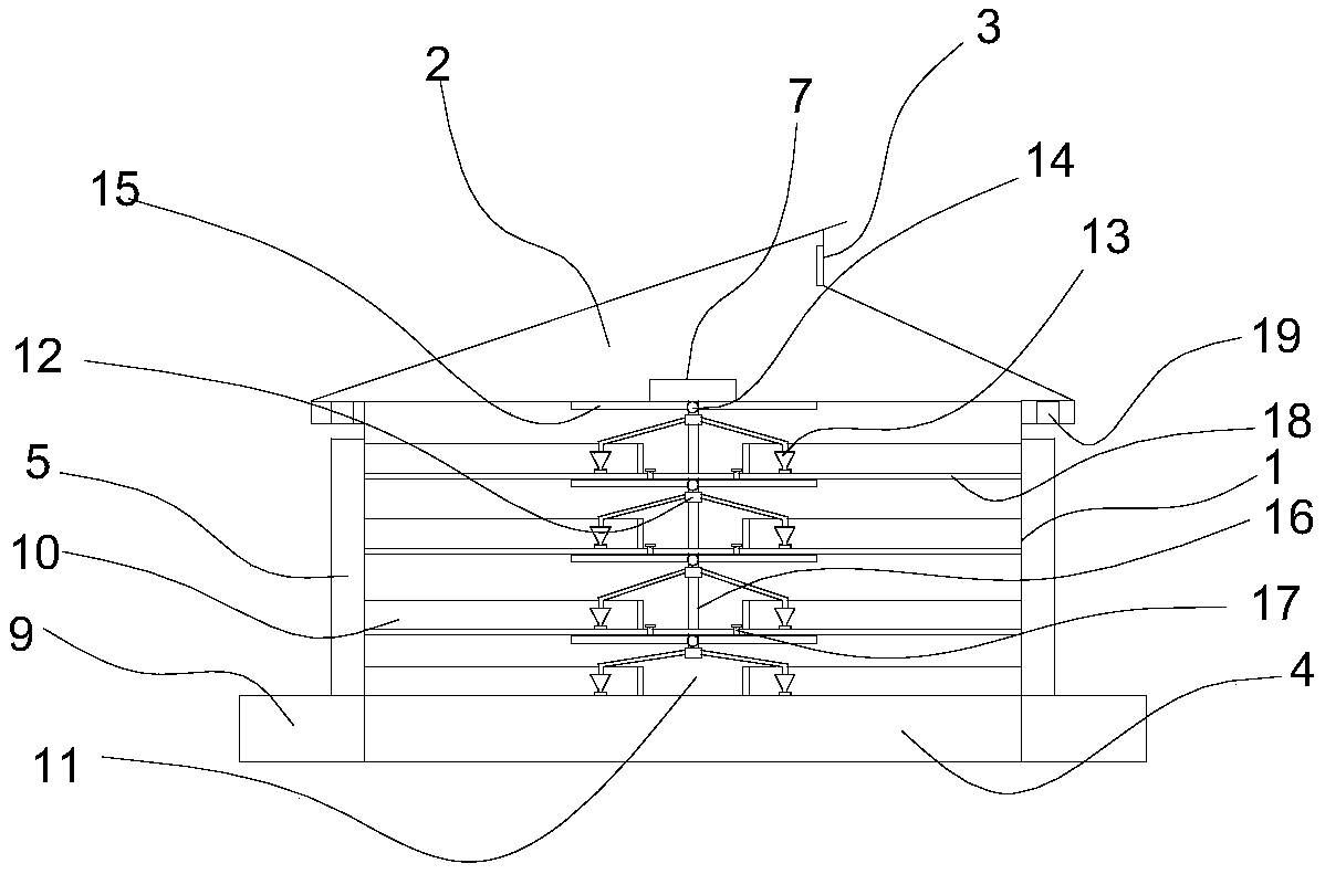 Multilayer pig house