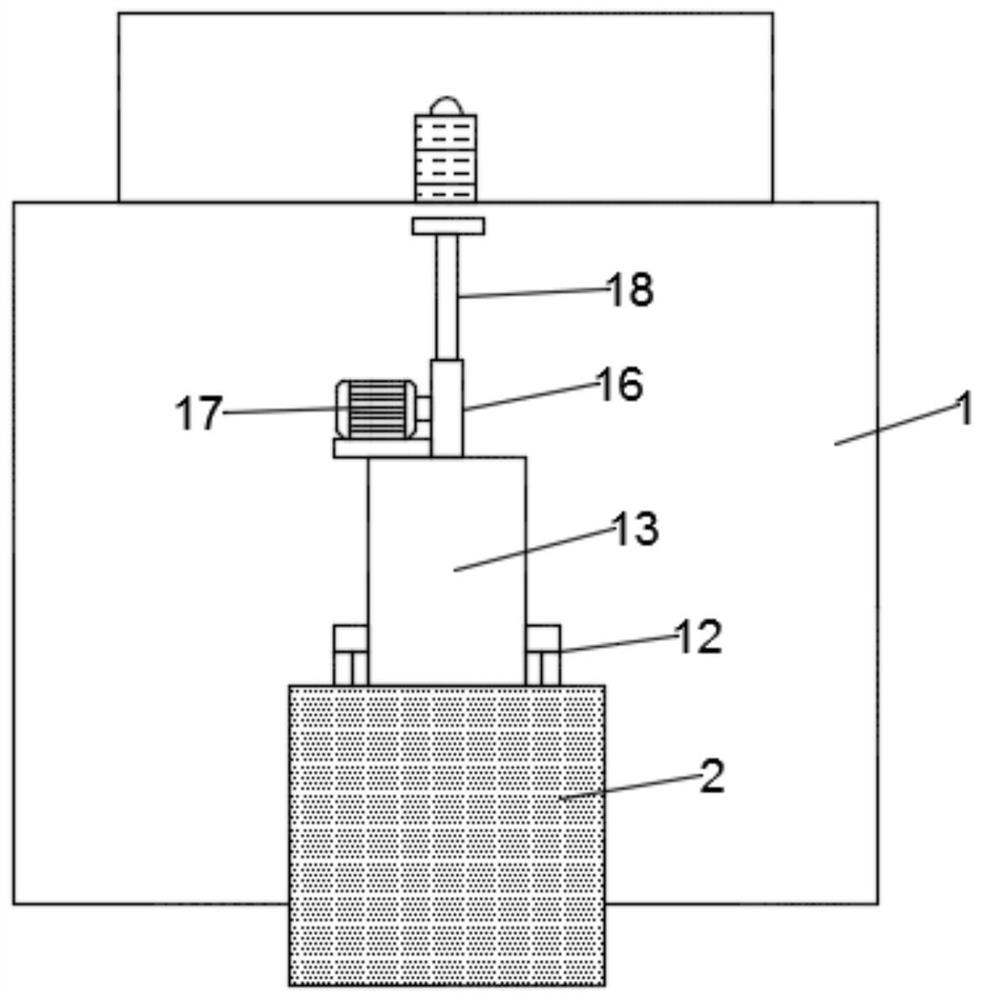 A high-efficiency electric automatic dust removal device