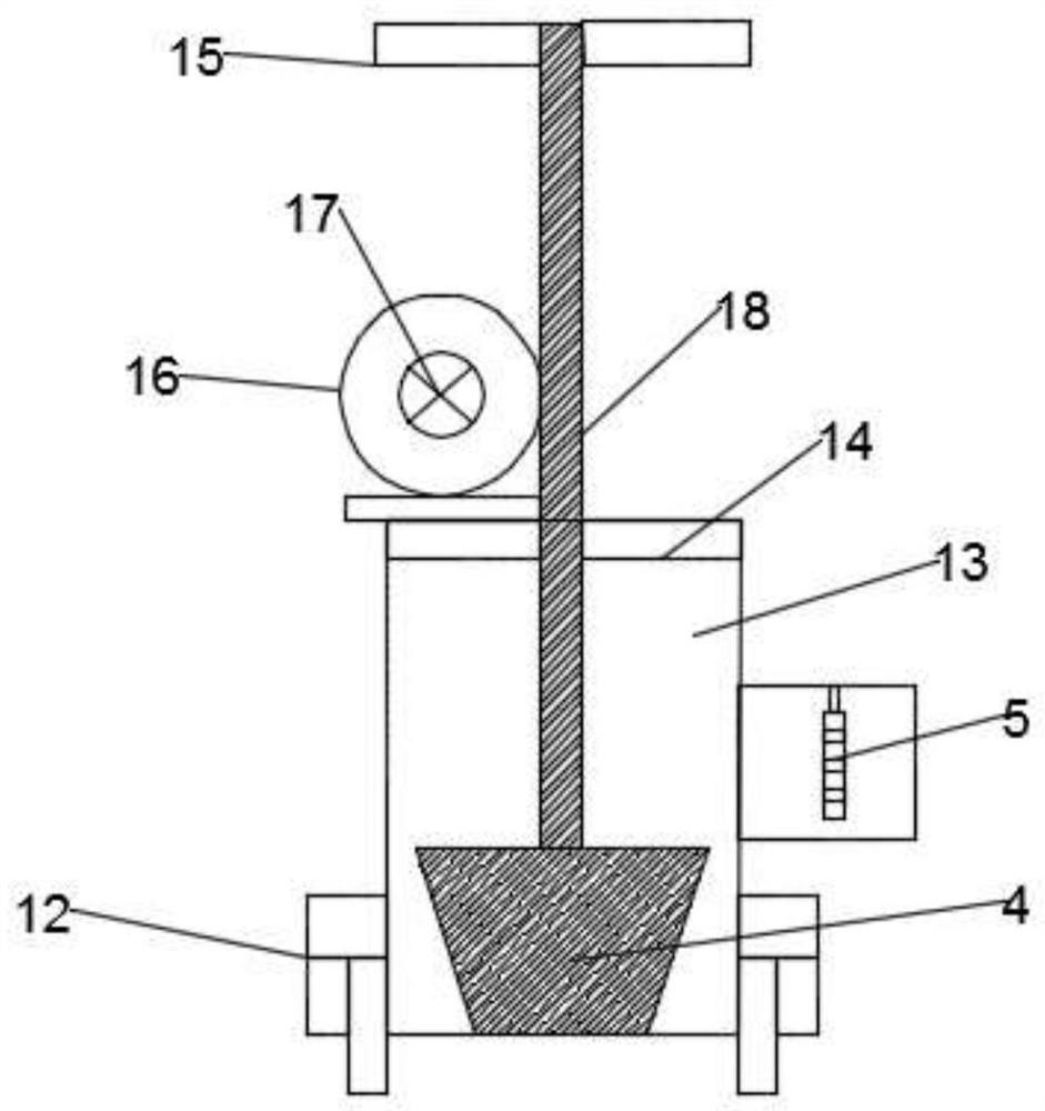 A high-efficiency electric automatic dust removal device