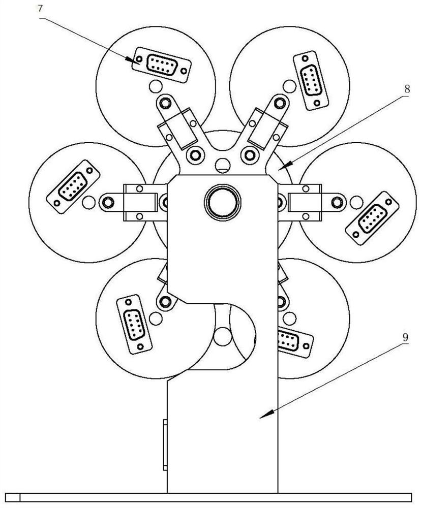 An accelerated storage aging test device for multi-channel material chemical structure monitoring