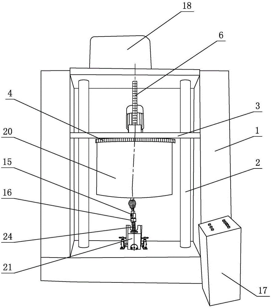 Ball grinder for presses