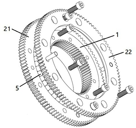 Slewing bearing and manufacturing method and application thereof